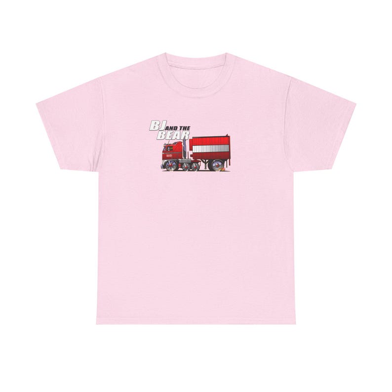 Tee-shirt BJ and THE BEAR, semi-camion boule de feu - Multiples image 8