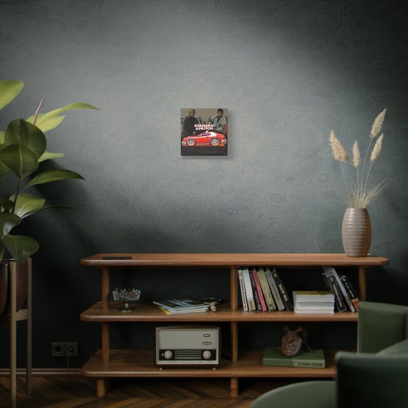 Impresión en lienzo de arte de pared de bola de fuego de STARSKY Y HUTCH imagen 5