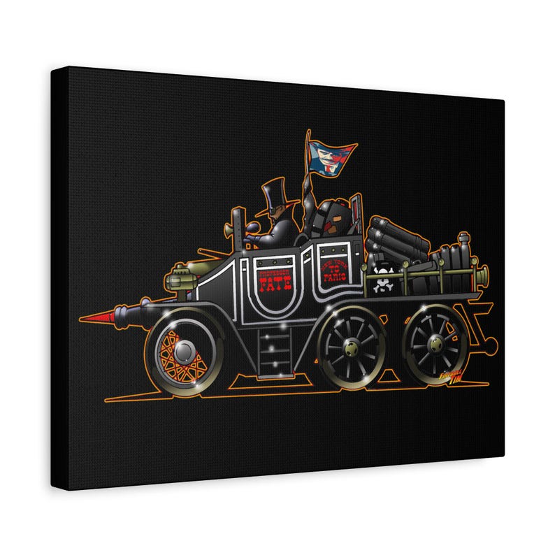 LA GRAN CARRERA Profesor Fate Hannibal 8 Bola de Fuego Arte Lienzo Impresión de pared imagen 8