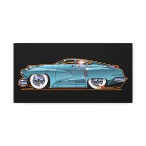 TUCKER TORPEDO 48 Collectible Fireball Art Canvas Print image 16