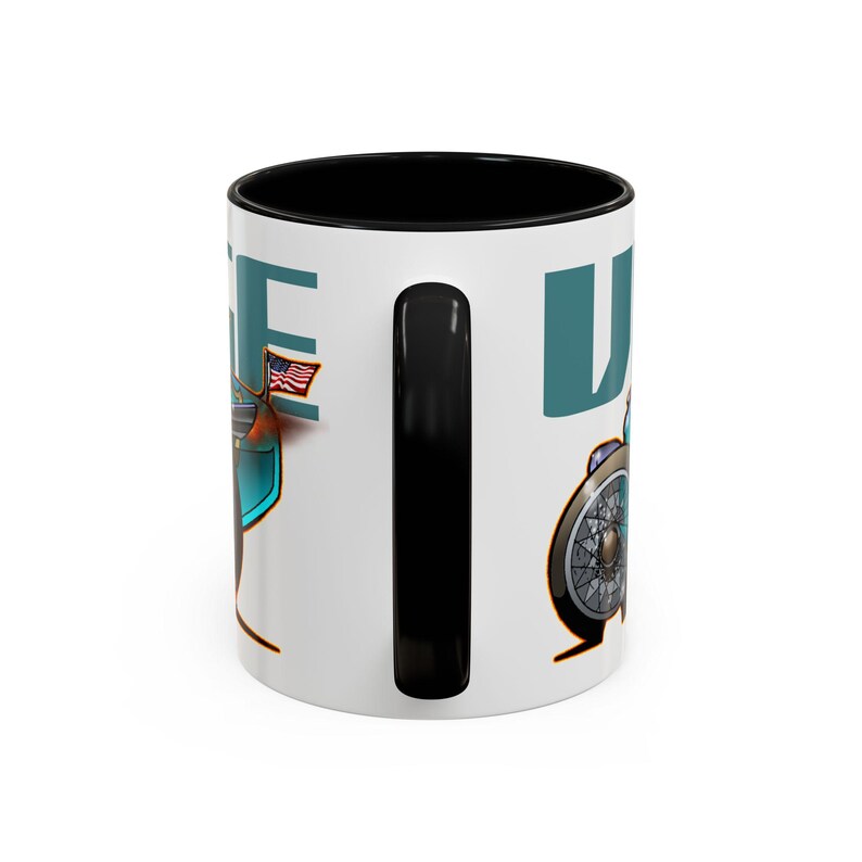 CUSTOM VINTAGE Rennwagen Fireball Art Kaffeetasse - 2 Größen Bild 4