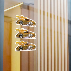 THE ROCKFORD FILES Pontiac Fireball Art Decal Stickers - 4 Sizes image 14