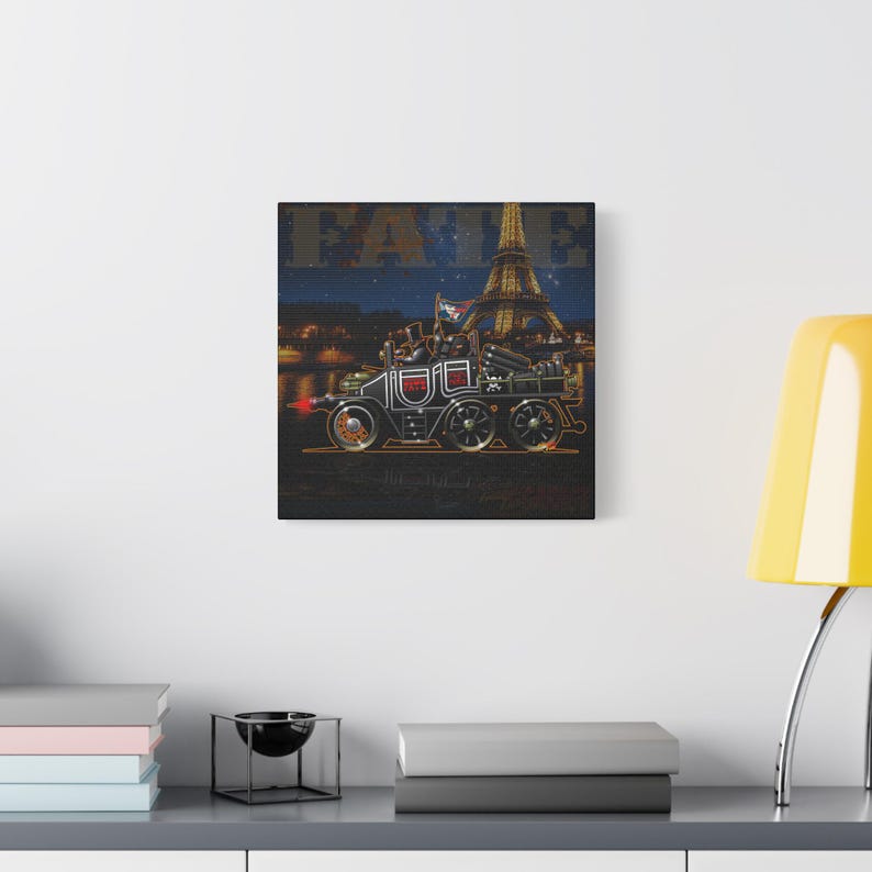 THE GREAT RACE Professor Fate Hannibal 8 Fireball Art Canvas Wall Print image 8
