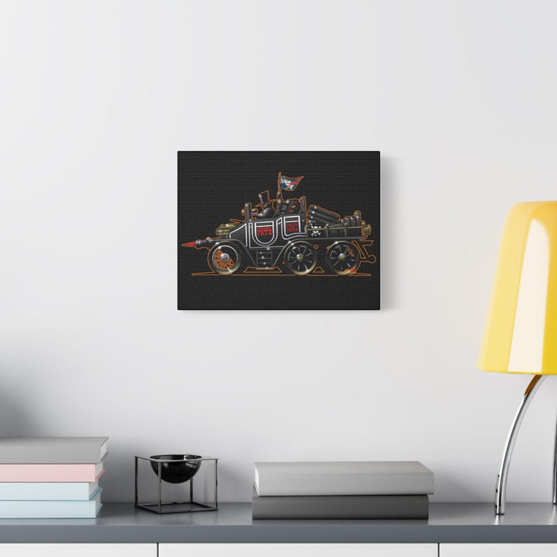 LA GRAN CARRERA Profesor Fate Hannibal 8 Bola de Fuego Arte Lienzo Impresión de pared imagen 4
