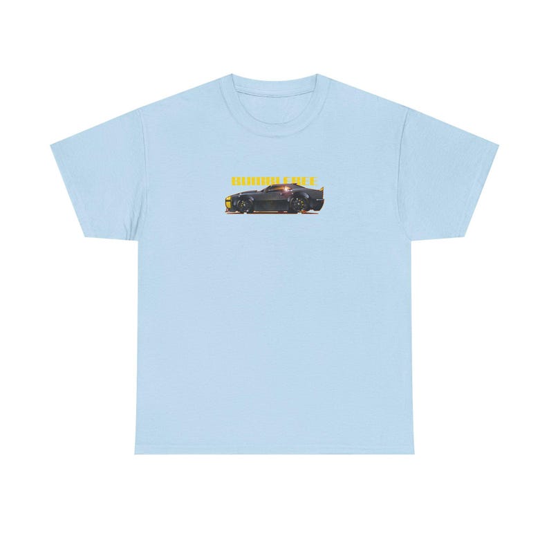 TRANSFORMERS BUMBLEBEE 1967 Camaro Fireball Art Collectible Tee Shirt image 7