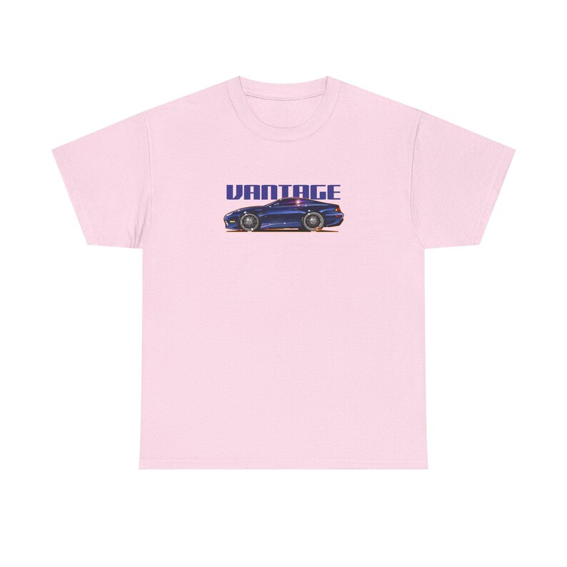 ASTON MARTIN VANTAGE 2001 Fireball Art Tee Shirt - Multiple Colors image 7