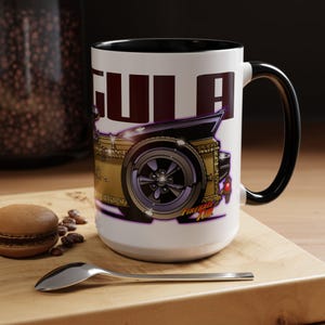 MUNSTERS DRAGULA TV Show Collectible Fireball Art Coffee Mug - 2 Sizes image 11