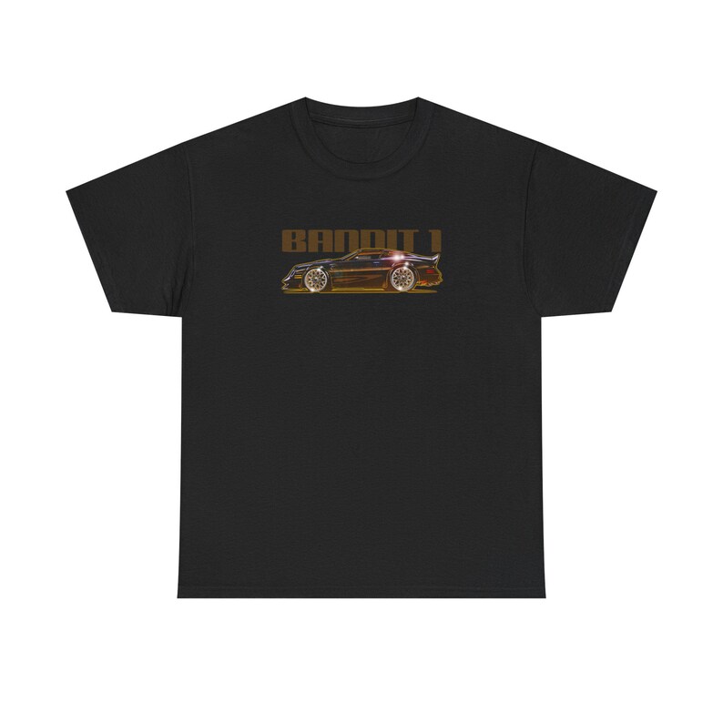 SMOKEY and the BANDIT ポンティアック トランザム ファイアボールアート プレミアムTシャツ - マルチカラー 画像 3