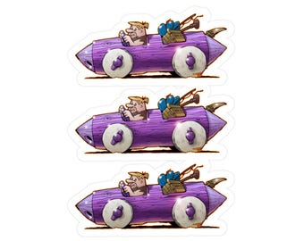 FLINTSTONES BARNEY RUBBLE Gone Angeln Feuerball Sammler Aufkleber Aufkleber Set