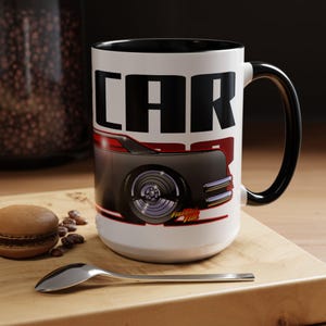 THE CAR Movie Car James Brolin Collectible Fireball Art Coffee Mug - 2 Sizes image 11