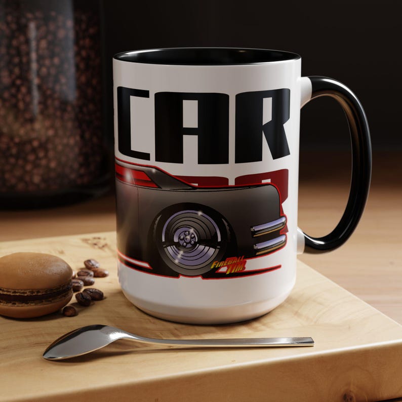 THE CAR Movie Car James Brolin Collectible Fireball Art Coffee Mug - 2 Sizes image 11
