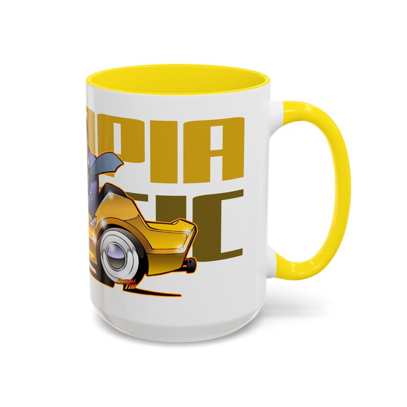 AUTOPIA CLASSIC Walt Disney Fireball Art Collectible Coffee Mug - 2 Sizes image 8