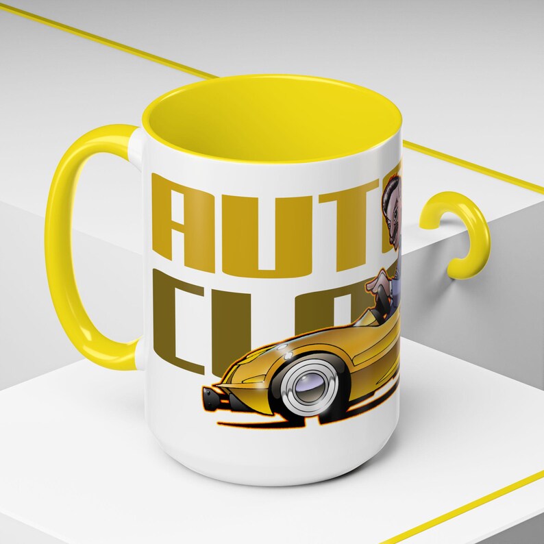 AUTOPIA CLASSIC Walt Disney Fireball Art Collectible Coffee Mug - 2 Sizes image 12