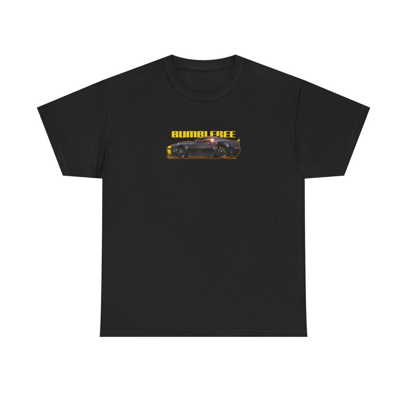 TRANSFORMERS BUMBLEBEE 1967 Camaro Fireball Art Collectible Tee Shirt image 2