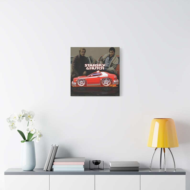 Impresión en lienzo de arte de pared de bola de fuego de STARSKY Y HUTCH imagen 18
