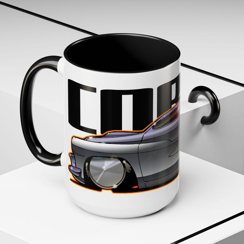 COBRA MERCURY Movie Car Sylvester Stallone Collectible Fireball Art Coffee Mug - 2 Sizes image 12