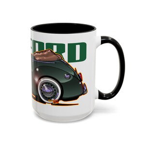FORD DELUXE 1939 Cabrio Feuerball Kunst Kaffeetasse 2 Größen Bild 8