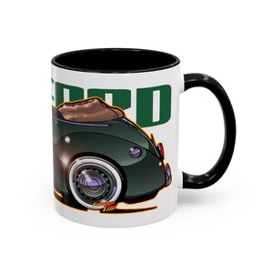 FORD DELUXE 1939 Cabrio Feuerball Kunst Kaffeetasse 2 Größen Bild 3