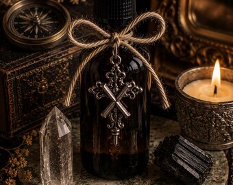 Uncrossed Cleansing Ritual Oil | Remove Stagnant Energy Spiritual Heaviness Negativity | Energetic Balance Anointing | House of Cleo Devine