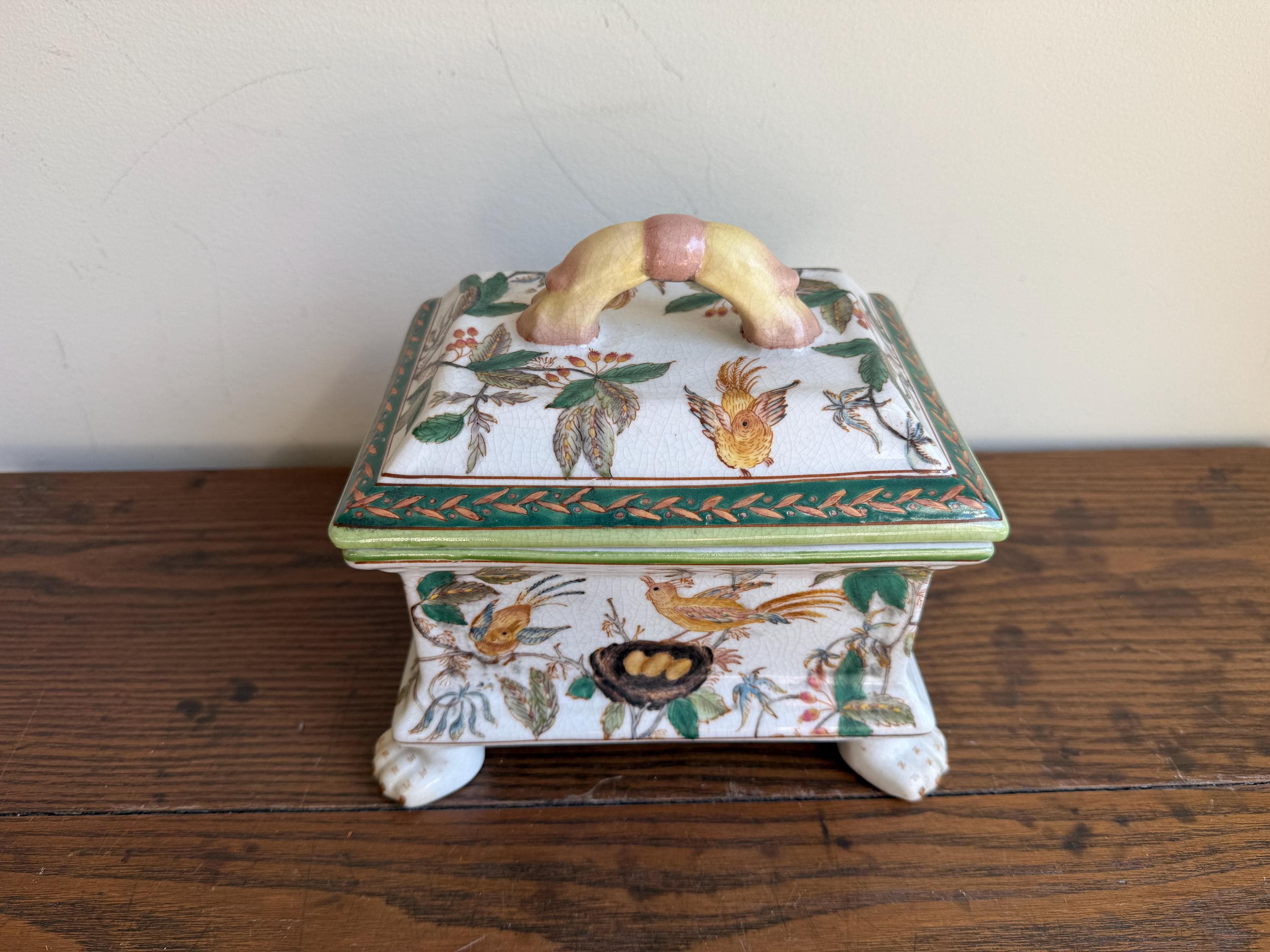 Wong Lee Porcelain Box - Etsy