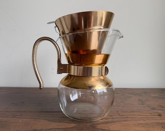 Cafetera de goteo Pyrex Wilbur Curtis Gold Trip vintage