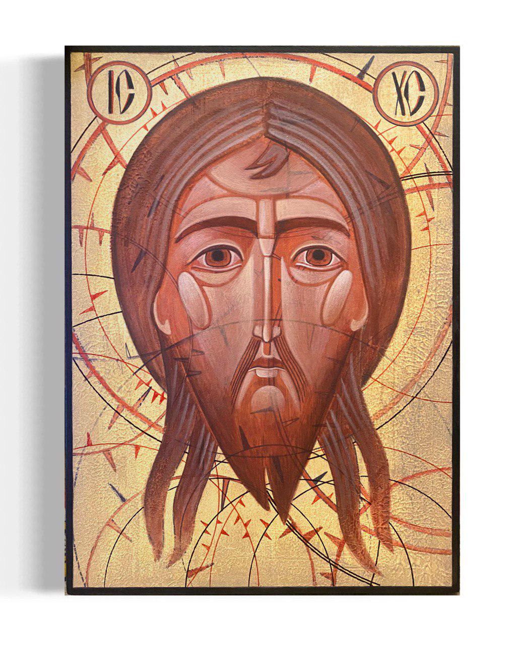 Jesus Christ Icon Canvas Print, Modern Religious Wall Art - Etsy