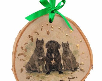 Personalised Hanging Log around