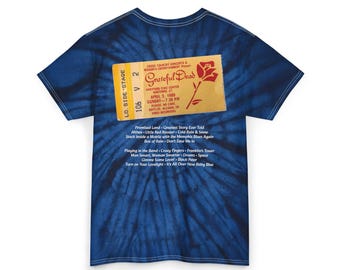 ヴィンテージコンサートチケットTシャツ | タイダイシャツ デッドヘッド