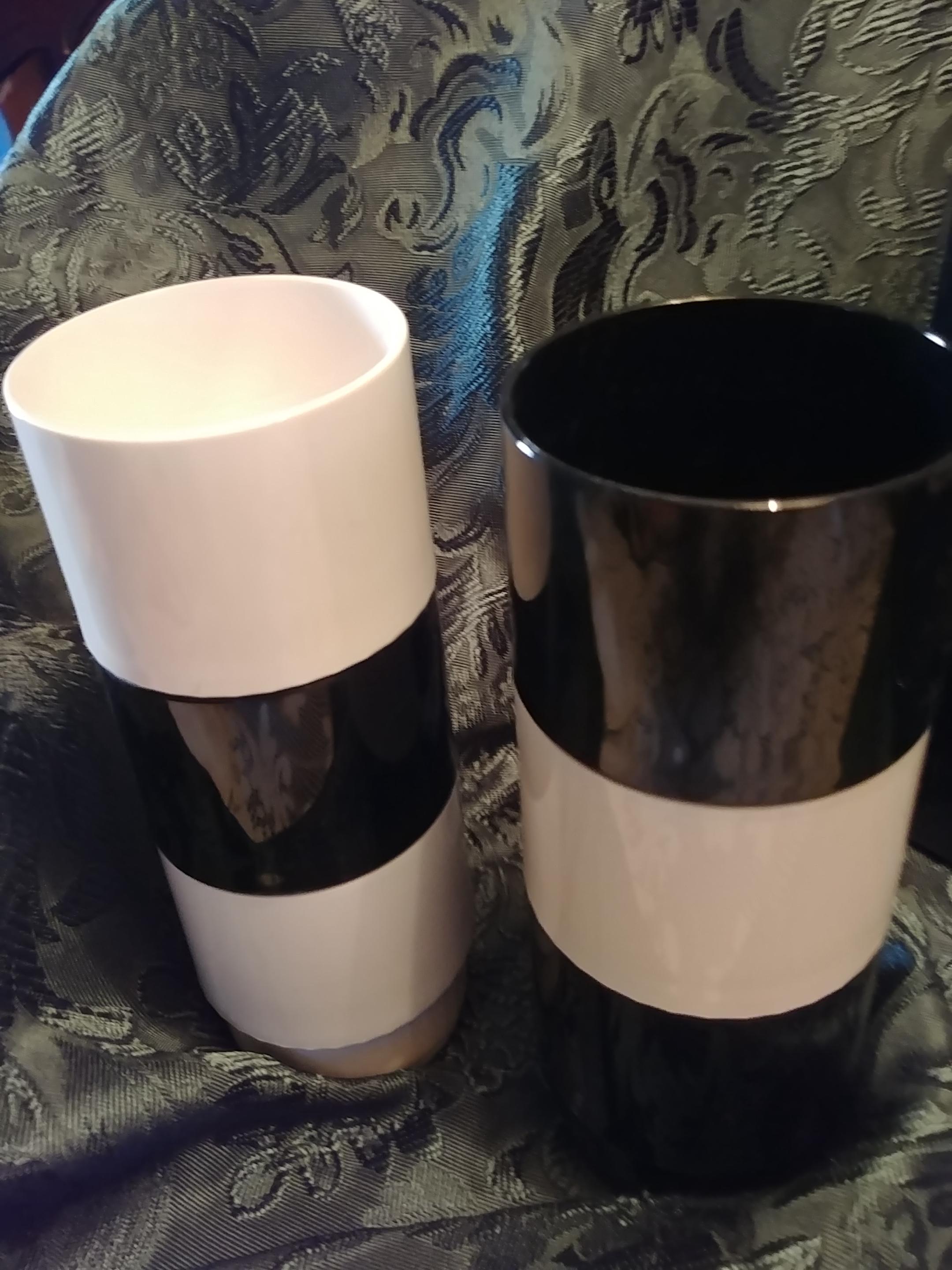 Tupperware Preludio Black & White Acrylic Serving Set - Etsy