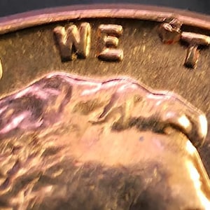1962-D Lincoln Memorial Cent-fel - Kantbrott / Cud vid 1:00 - Gem Bu Rd