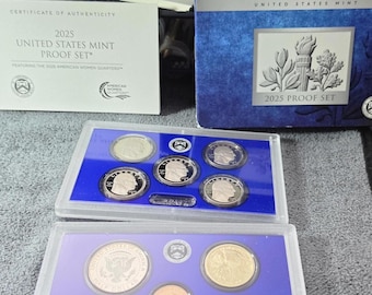 Official US Proof Sets.1954-2025 assorted dates buy multiple sets at once