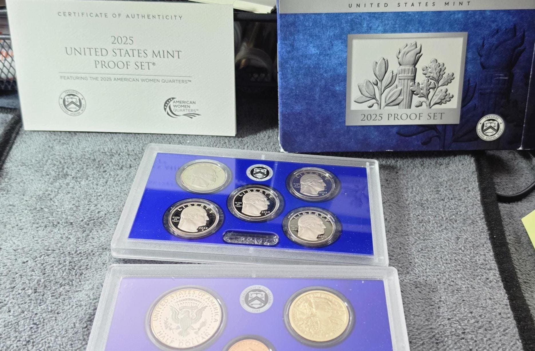フランクリンミント ジョン F ケネディ プルーフ 銀貨 ? メダル？ ケース入 Kennedy Coin Set - Etsy Canada