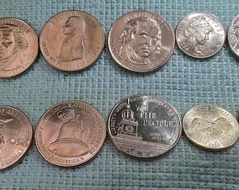2026 US Semiquincentennial 9-Coin Set: Constitution Quarter, Liberty Half Dollar, 2025 Cents
