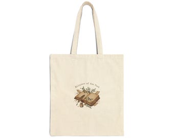 Literary Book Illustration Tote Bag | Poetcore