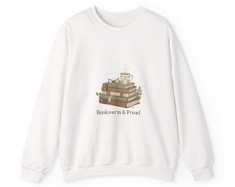 Bookworm & Proud Sweatshirt | Reading Renaissance, Bookish Pride
