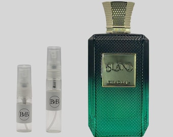 Khadlaj Island | 2-5 mL Fragrance Sample | Glass Spray Atomizer
