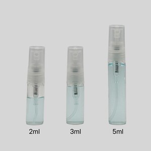 Khadlaj Island Dreams | 2-5 mL Fragrance Sample | Glass Spray Atomizer image 2