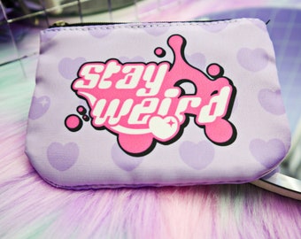 Stay Weird Coin Purse | Kawaii Y2K Pouch