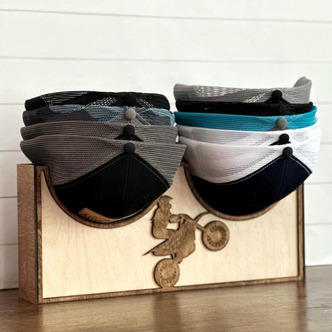 Mx Kit Rack Hat Rack for Wall, Father's Day Gift for Dirt Bike Motocross - Etsy