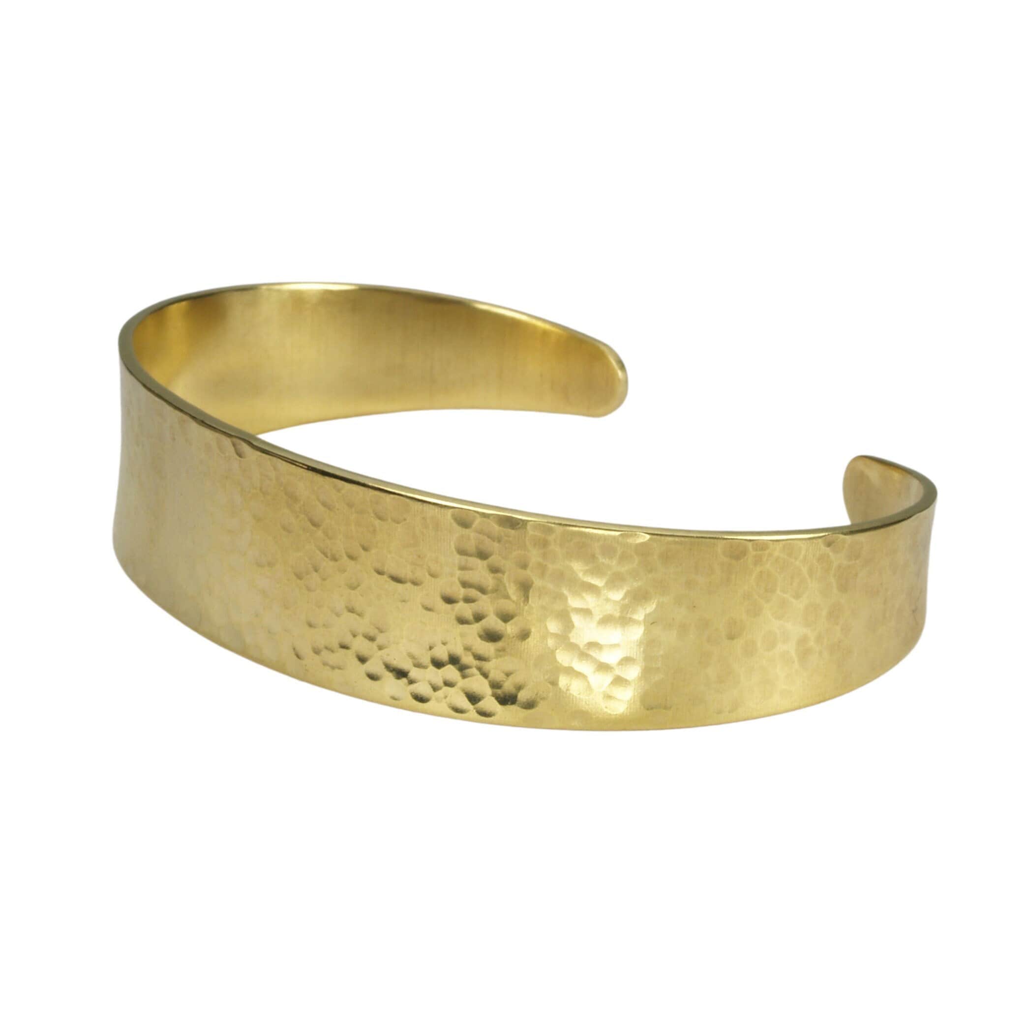 【関税・送料込み】Ami Hammered brass cuff Hammered Gold Brass Cuff Bracelet, Textured Brass Cuff, Gold