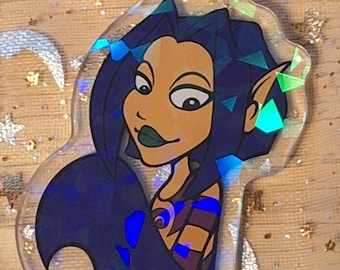 Rayman 2 Ly the Fairy acrylic keychain
