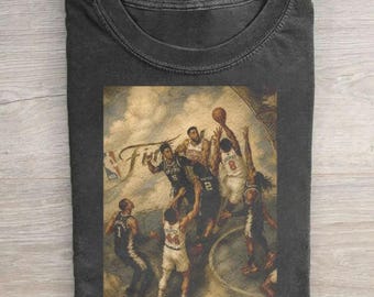 OG Anunoby "Hand of God" Art Vintage Basketball T-shirt