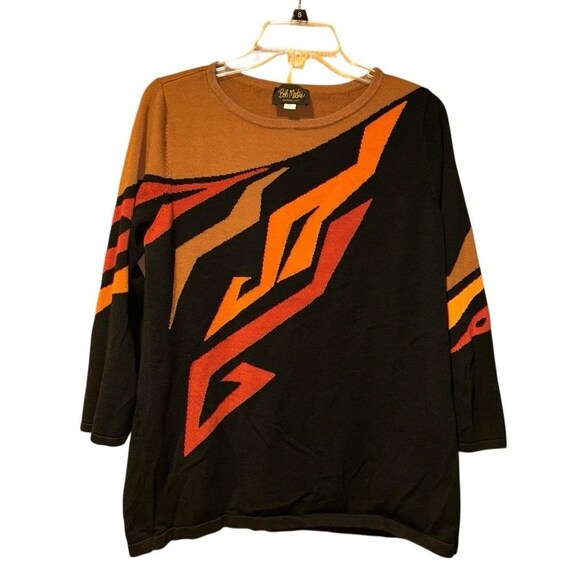 Bob Mackie Wearable Art Vintage Women's Sweater L… - image 1
