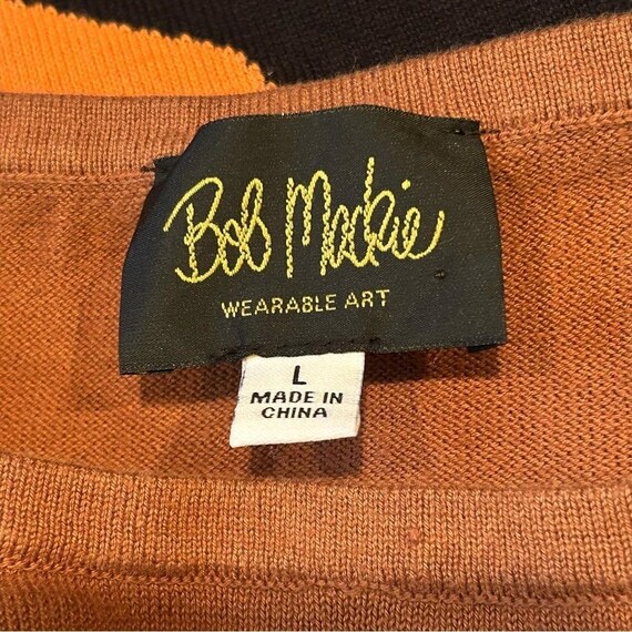 Bob Mackie Wearable Art Vintage Women's Sweater L… - image 5