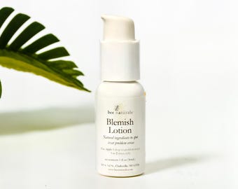 Natural Blemish Lotion | Witch Hazel Niacinamide Watercress | Spot Treatment | 1 fl oz | Bee Naturals
