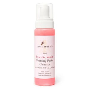Mild Rose Geranium Foaming Facial Cleanser