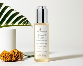 Restore II Hydration Serum | Ceramide, Hyaluronic Acid, Vitamin C, Peptide (1 fl oz)
