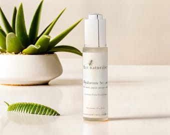 Queen Bee Hyaluronic Serum | Peptides Ceramides Multi-Weight HA | Hydration & Renewal | 1 oz