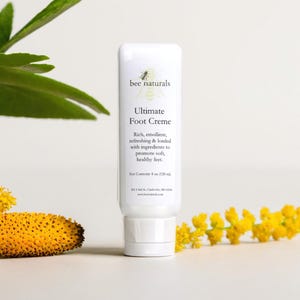 Ultimate Foot Crème | Cocoa Butter, Avocado Oil, Beeswax, Peppermint (4 oz)