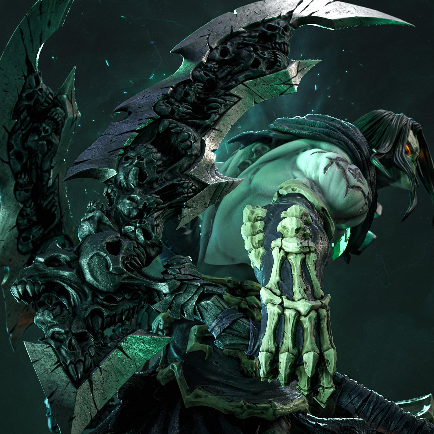 Death - Darksiders 2 STL 3D Print Model - Etsy